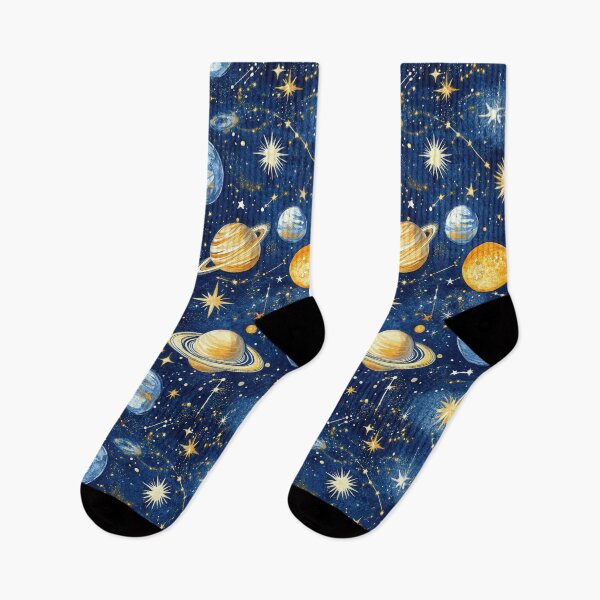 Item preview, Enchanting Celestial Scenes with Stars and Planets designed and sold by Piotrek0001.