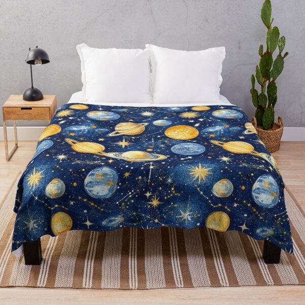 Item preview, Enchanting Celestial Scenes with Stars and Planets designed and sold by Piotrek0001.