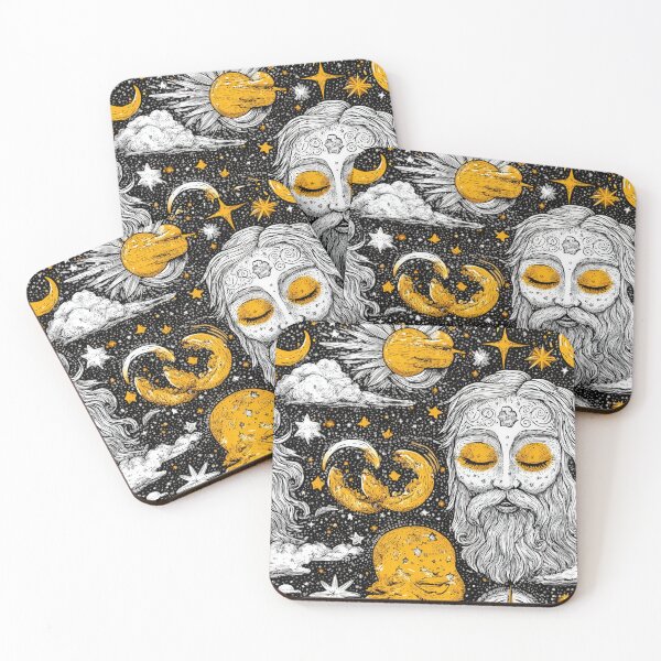 Item preview, Lunar and Solar Motifs in the Cosmic Sky designed and sold by Piotrek0001.