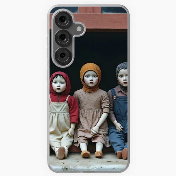 Item preview, Old dolls in a window designed and sold by Palatinasart.