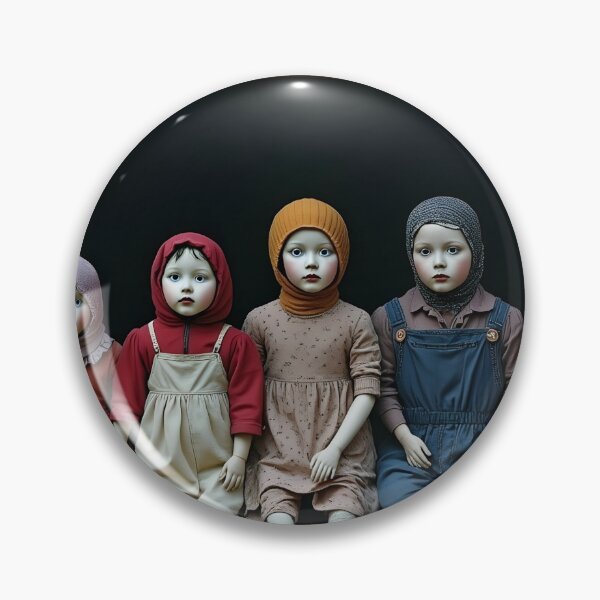 Item preview, Old dolls in a window designed and sold by Palatinasart.
