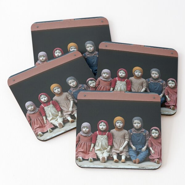 Item preview, Old dolls in a window designed and sold by Palatinasart.