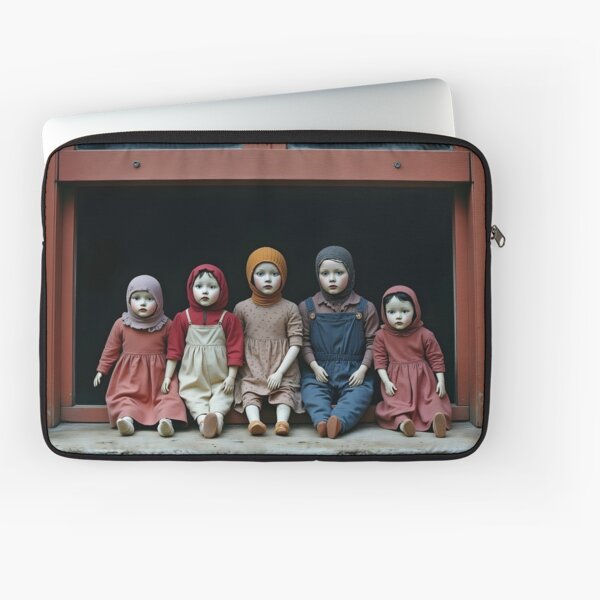 Item preview, Old dolls in a window designed and sold by Palatinasart.
