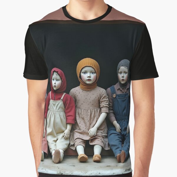 Item preview, Old dolls in a window designed and sold by Palatinasart.