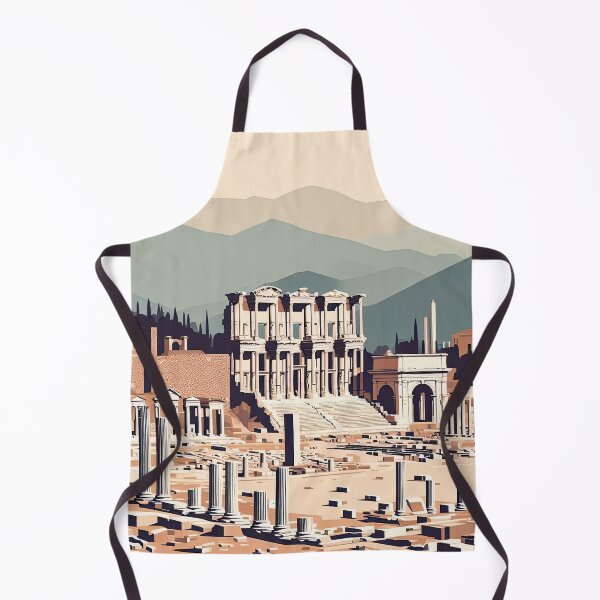 Item preview, Ancient City of Ephesus Minimalism Art Style designed and sold by artofuniverse.