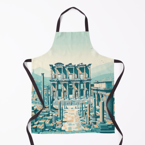 Item preview, Ancient City of Ephesus Minimalism Art Style designed and sold by artofuniverse.