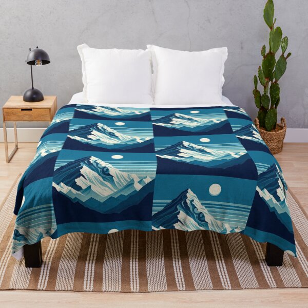 Item preview, Mount Everest Minimalism Art Style designed and sold by artofuniverse.