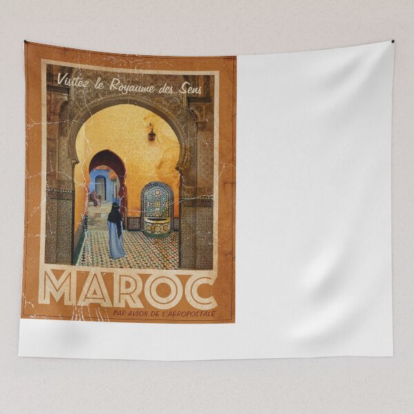 Item preview, "VISITEZ LE MAROC" (Tourist Poster) designed and sold by PrivateVices.