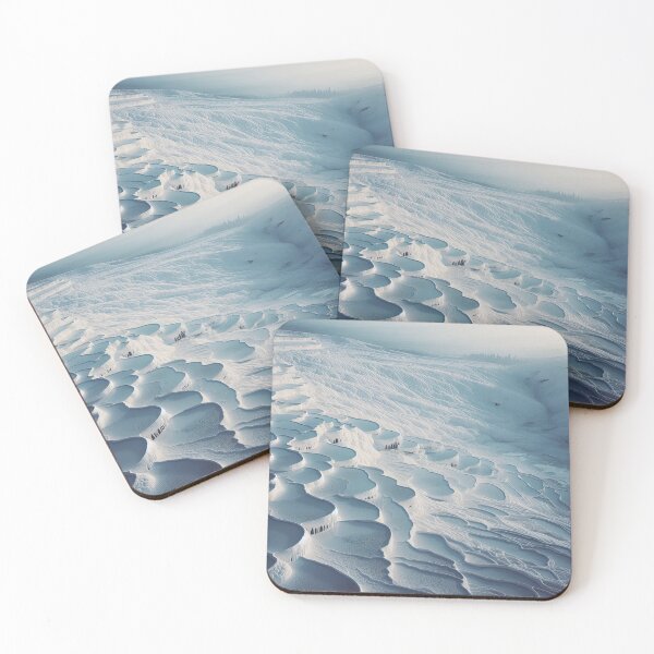 Item preview, Pamukkale Travertines Minimalism Art Style designed and sold by artofuniverse.