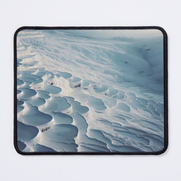 Item preview, Pamukkale Travertines Minimalism Art Style designed and sold by artofuniverse.
