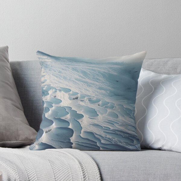 Item preview, Pamukkale Travertines Minimalism Art Style designed and sold by artofuniverse.