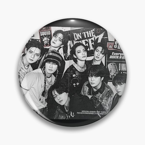 Item preview, ATEEZ 2025 SEASON'S GREETINGS | ROCK WILL NEVER DIE! ot8 kpop poster designed and sold by Kpop-Noona.