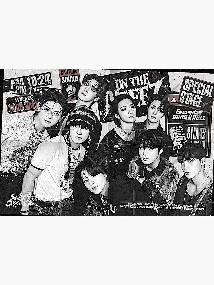 ATEEZ 2025 SEASON'S GREETINGS | ROCK WILL NEVER DIE! ot8