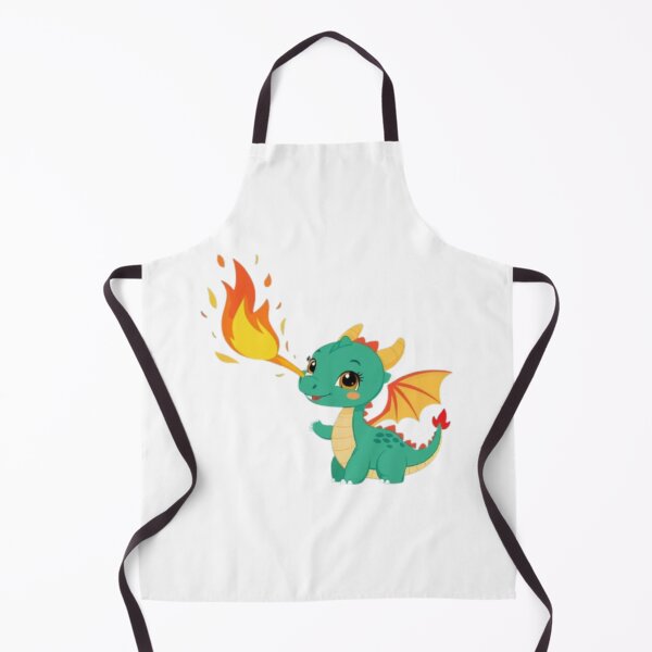 Item preview, Cute Baby Dragon breathing fire  designed and sold by ShopTwentyFour.