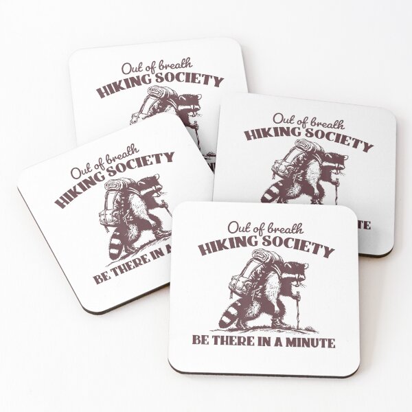 Item preview, Out Of Breath Hiking Society designed and sold by Wisppiaa.