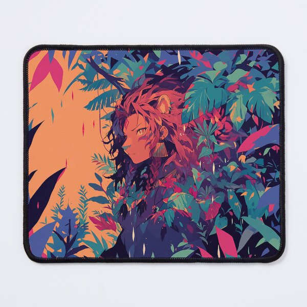Item preview, Tribal Lion-Human Female in Jungle designed and sold by Christian Weiss.
