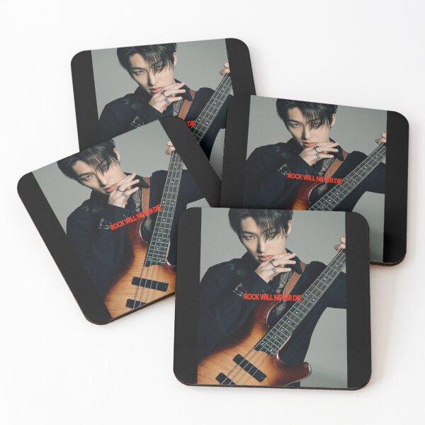 Item preview, MINGI ATEEZ 2025 SEASON'S GREETINGS | ROCK WILL NEVER DIE! ot8 kpop poster designed and sold by Kpop-Noona.