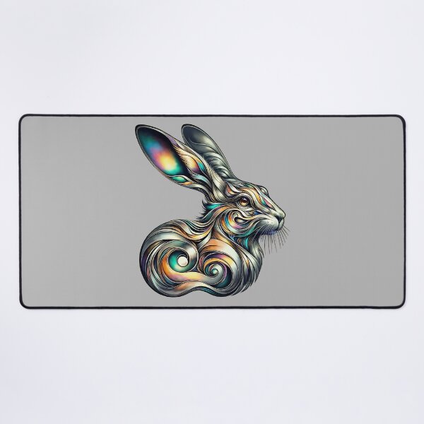 Item preview, Abstract Bunny Hare designed and sold by Kestrelle.