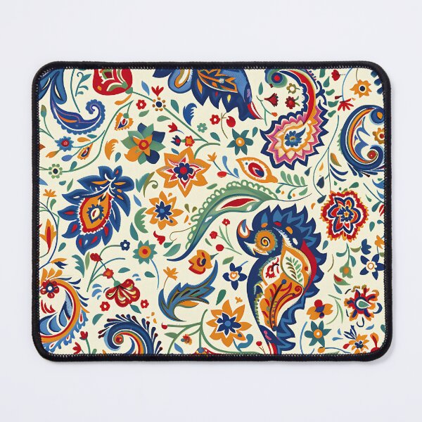 Item preview, Folklore Paisley Seamless Pattern designed and sold by Vilemo.