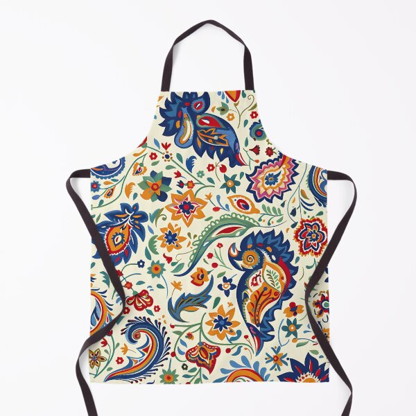 Item preview, Folklore Paisley Seamless Pattern designed and sold by Vilemo.
