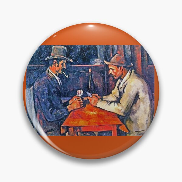 Item preview, The card players by Paul Cezanne 1894 designed and sold by CristalleLisa.