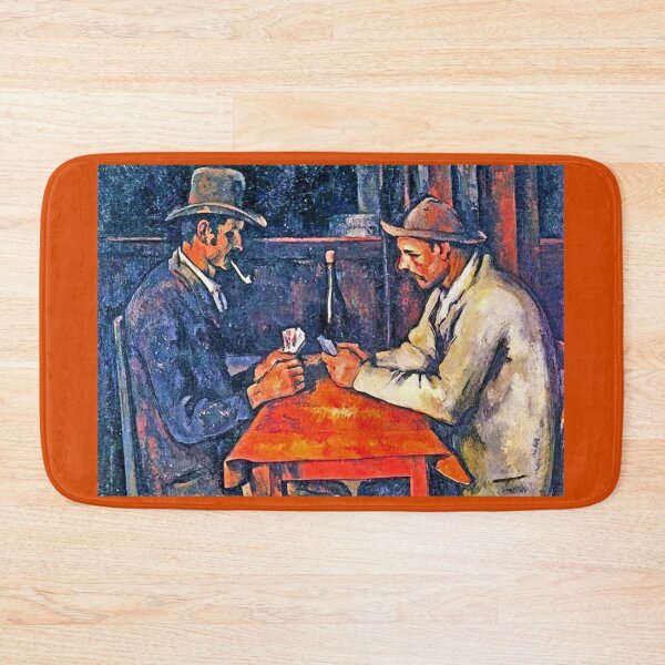 Item preview, The card players by Paul Cezanne 1894 designed and sold by CristalleLisa.