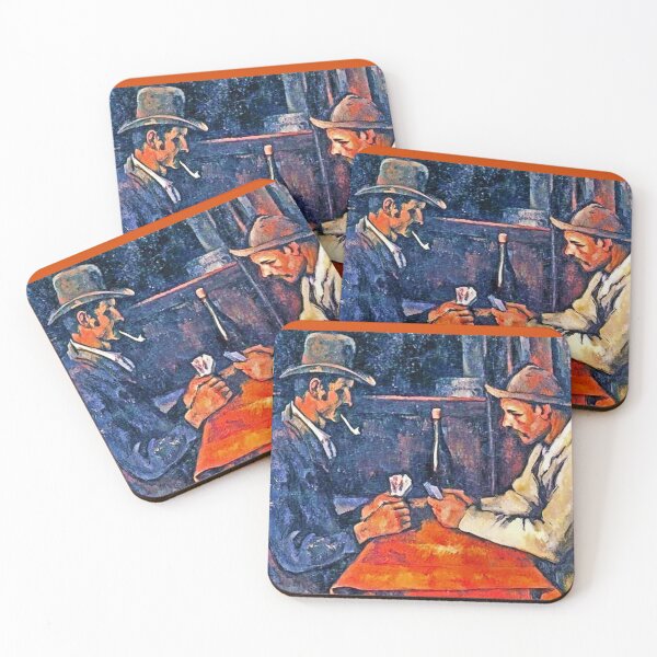 Item preview, The card players by Paul Cezanne 1894 designed and sold by CristalleLisa.