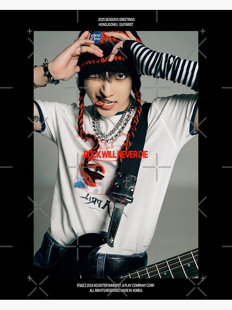HONGJOONG ATEEZ 2025 SEASON'S GREETINGS | ROCK WILL NEVER
