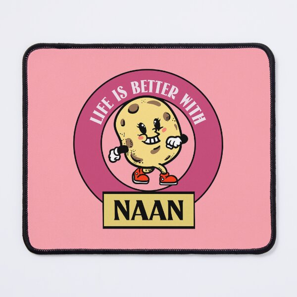 Item preview, Life is better with naan designed and sold by sydney-syder.
