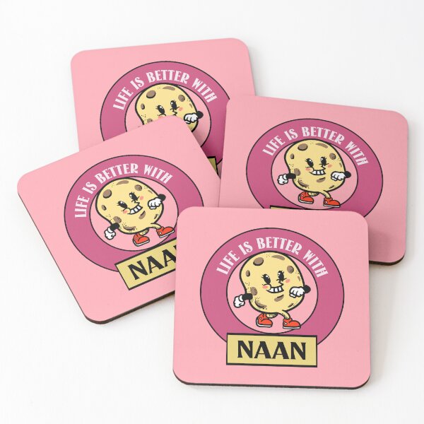 Item preview, Life is better with naan designed and sold by sydney-syder.