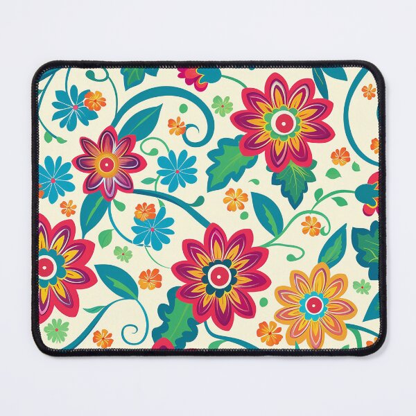 Item preview, Mexican Folklore Blooms Pattern designed and sold by Vilemo.