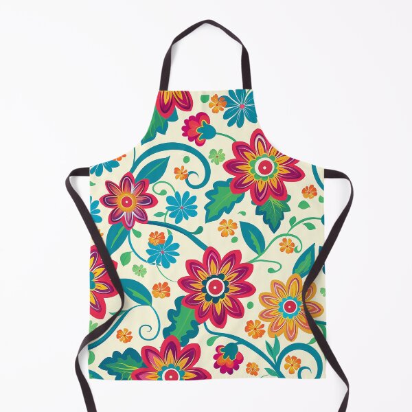 Item preview, Mexican Folklore Blooms Pattern designed and sold by Vilemo.