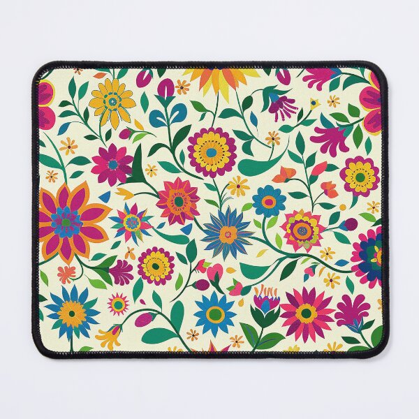 Item preview, Mexican Folklore Blooms Pattern designed and sold by Vilemo.