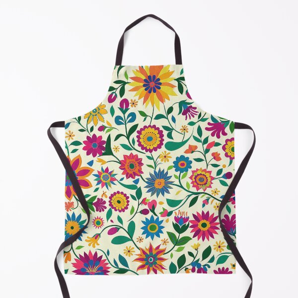 Item preview, Mexican Folklore Blooms Pattern designed and sold by Vilemo.