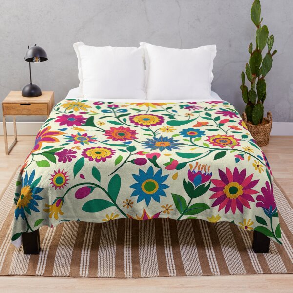 Item preview, Mexican Folklore Blooms Pattern designed and sold by Vilemo.
