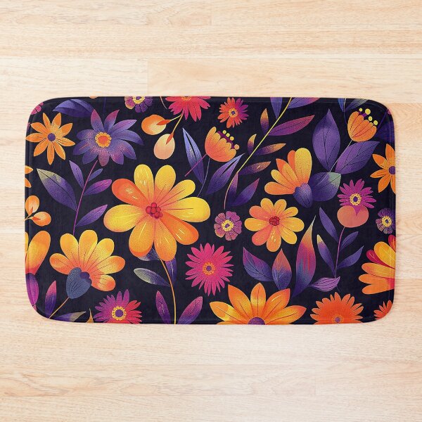 Item preview, Mexican Folklore Blooms Patter designed and sold by Vilemo.