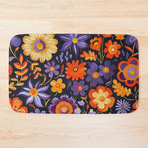 Item preview, Mexican Folklore Blooms Pattern designed and sold by Vilemo.