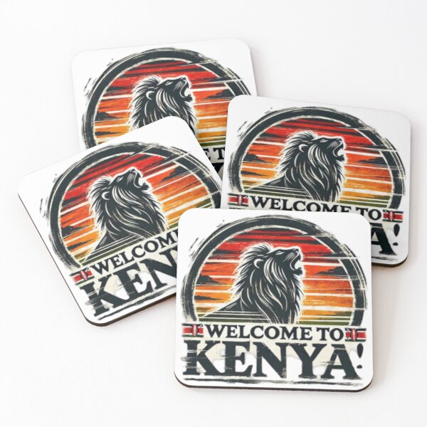 Item preview, Welcome to Kenya Logo designed and sold by Shs-Kenya.