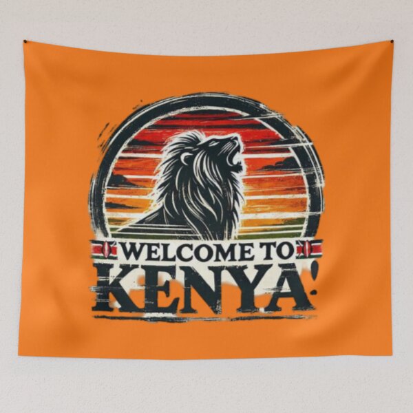 Item preview, Welcome to Kenya Logo designed and sold by Shs-Kenya.
