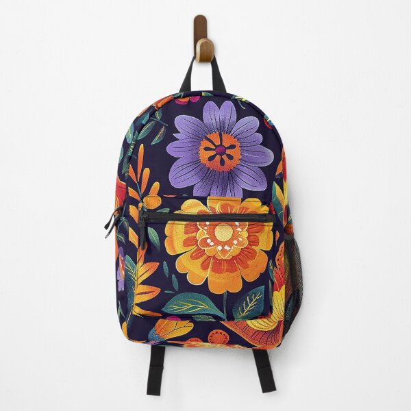 Item preview, Mexican Folklore Blooms Pattern designed and sold by Vilemo.