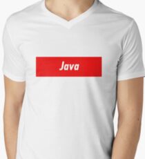 Java Developer - Programming Stickers and other items! Men's V-Neck T-Shirt