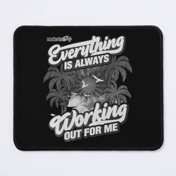 Item preview, Everything Is Always Working Out For Me B/W Vintage designed and sold by funfulness.