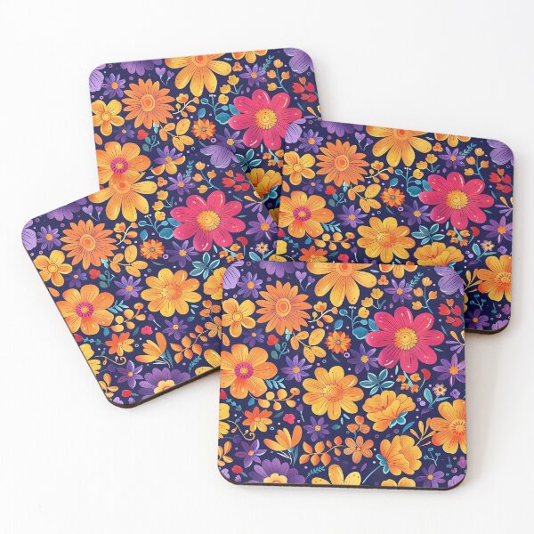 Item preview, Mexican Folklore Blooms Pattern designed and sold by Vilemo.