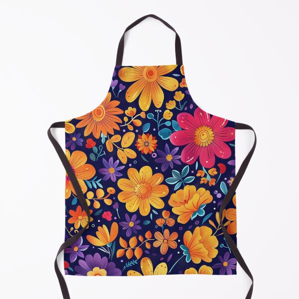 Item preview, Mexican Folklore Blooms Pattern designed and sold by Vilemo.