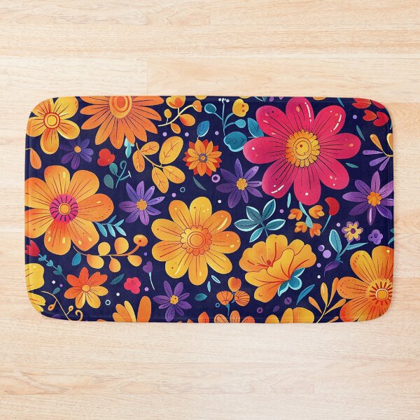 Item preview, Mexican Folklore Blooms Pattern designed and sold by Vilemo.