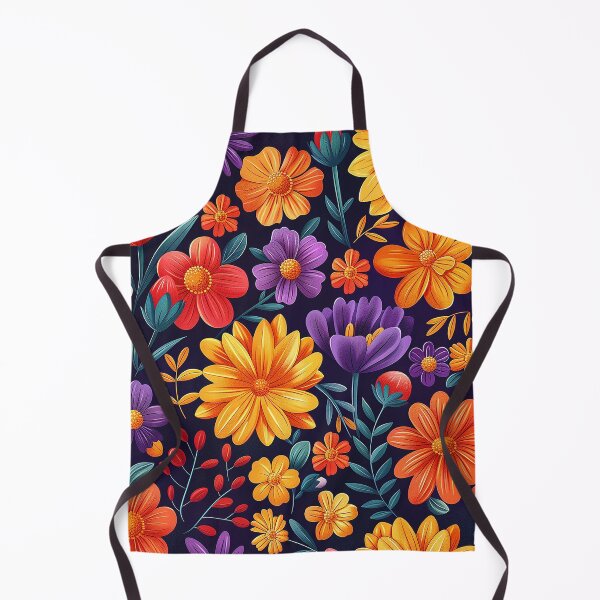 Item preview, Mexican Folklore Blooms Pattern designed and sold by Vilemo.