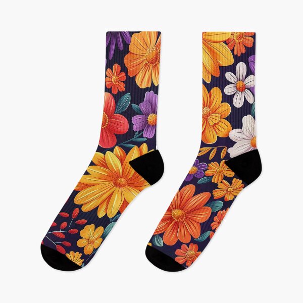 Item preview, Mexican Folklore Blooms Pattern designed and sold by Vilemo.