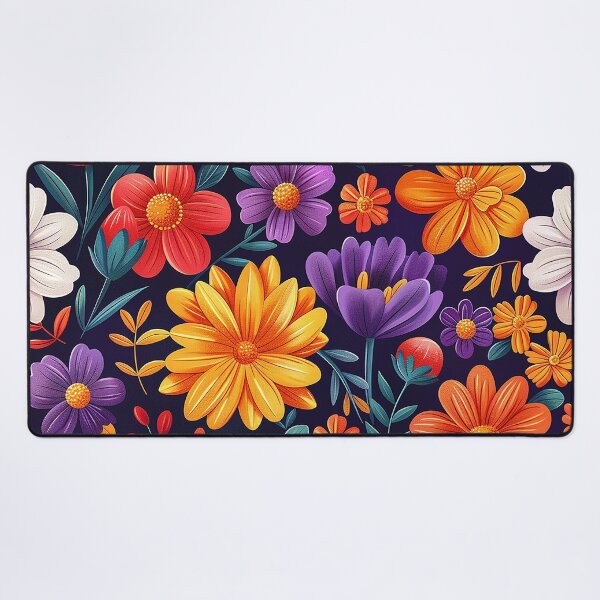 Item preview, Mexican Folklore Blooms Pattern designed and sold by Vilemo.