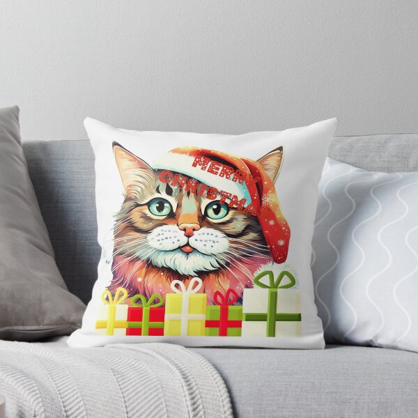 Item preview, Merry Christmas,Christmas Cat designed and sold by HanVibe.