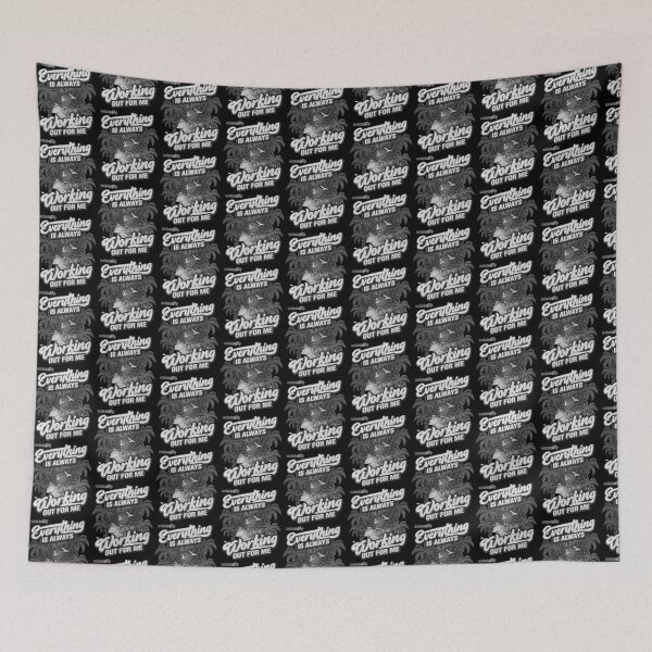 Item preview, Everything Is Always Working Out For Me B/W Vintage designed and sold by funfulness.